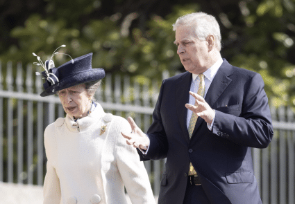 Prinses Anne En Andrew Anp