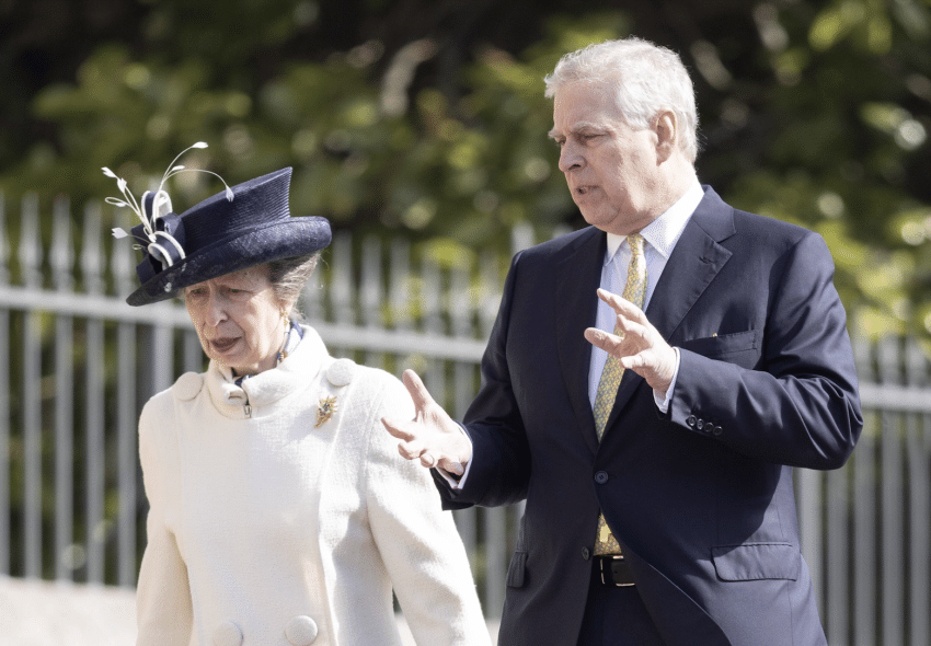 Prinses Anne En Andrew Anp