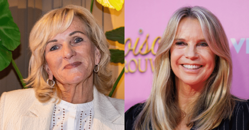 Tineke Schouten en Linda de Mol ANP