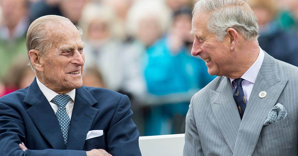 Prins Philip en koning Charles