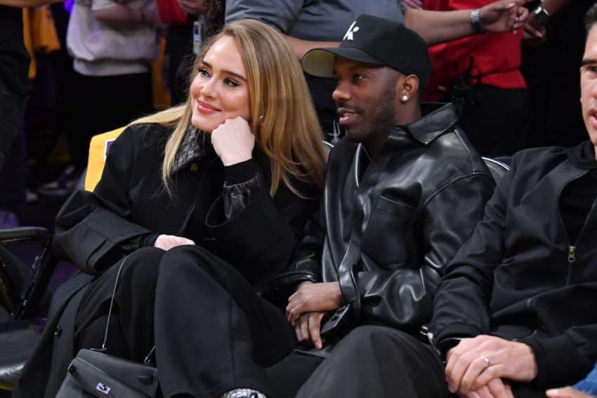 Adele en Rich Paul Getty Images