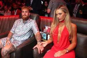 Jutta Leerdam Jake Paul Getty Images
