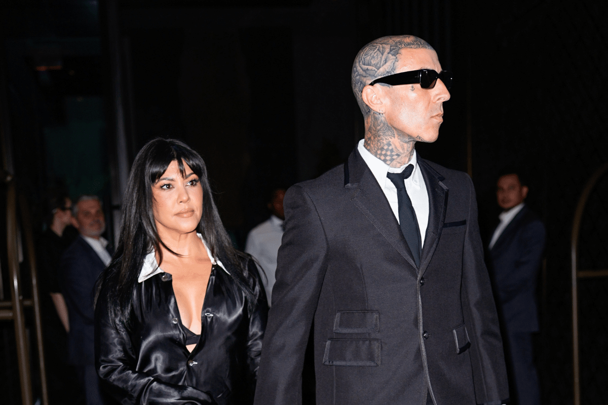 Kourtney Kardashian En Travis Barker Getty Images