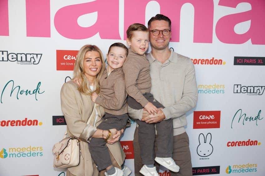 Victoria Verstappen en familie ANP