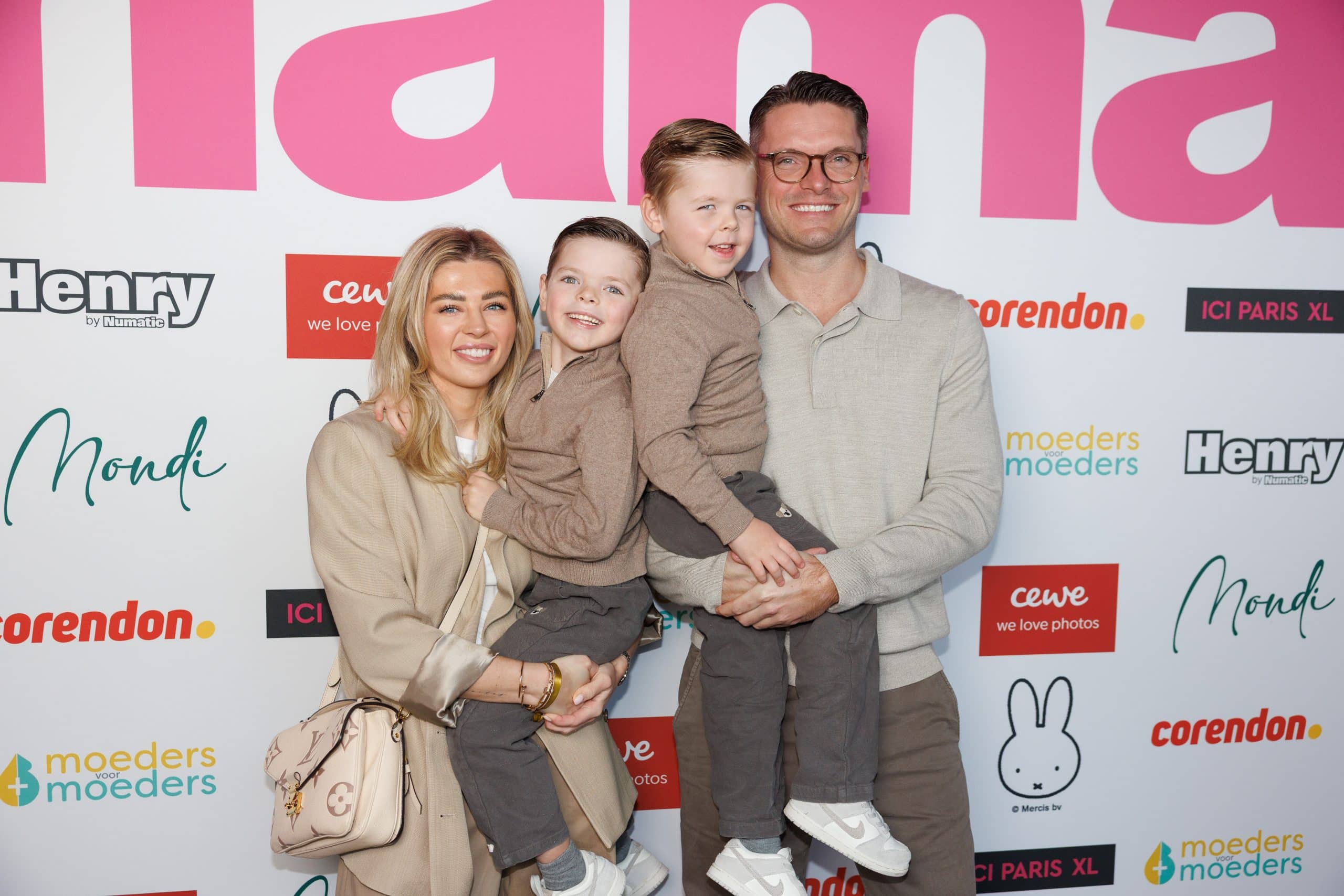 Victoria Verstappen en familie ANP
