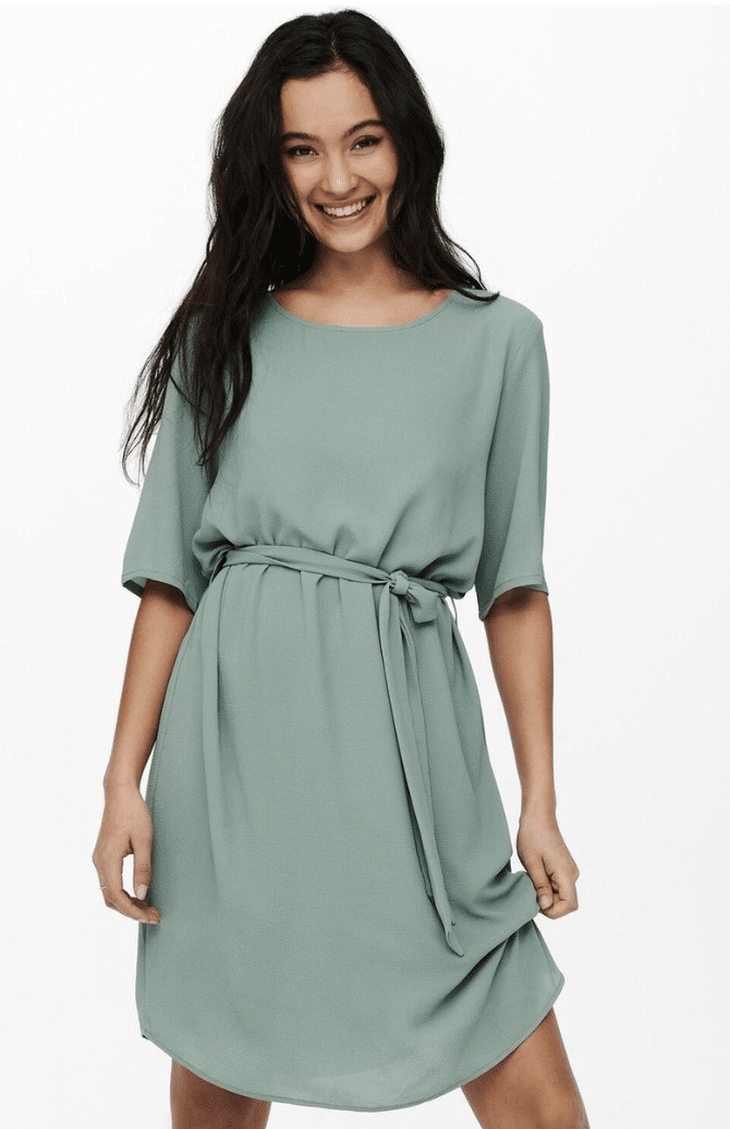 Belt Dress Zachtgroen Bol.com