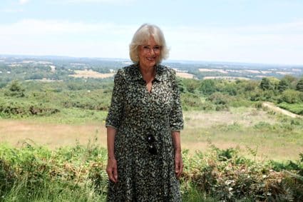 NIET VOOR HERGEBRUIK Queen Camilla Commemorates 100 Years Of Winnie The Pooh