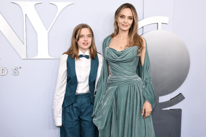 Angelina en Vivienne Jolie Getty Images
