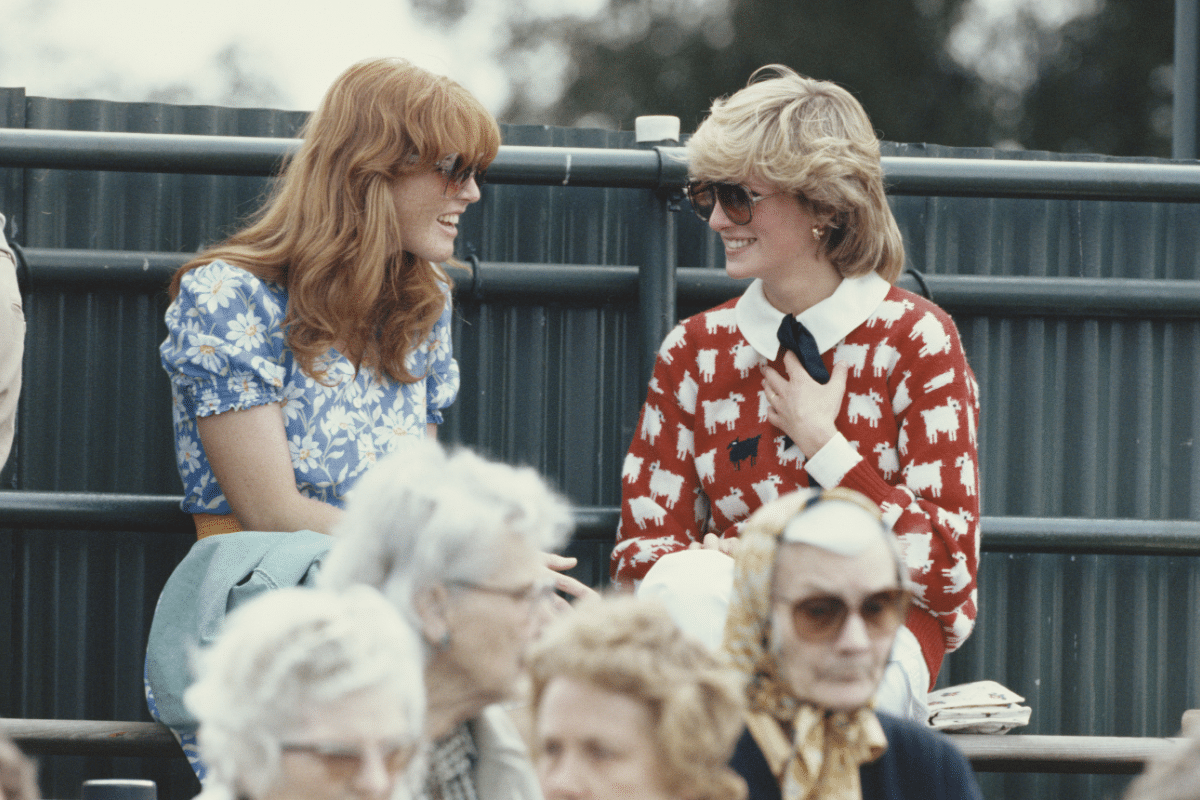 Prinses Diana en Sarah Ferguson Getty Images