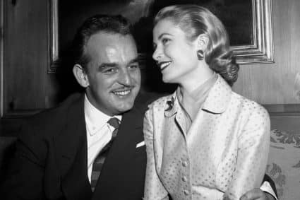 Rainier van Monaco en Grace Kelly - Getty Images