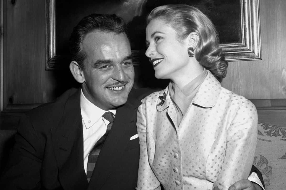 Rainier van Monaco en Grace Kelly - Getty Images