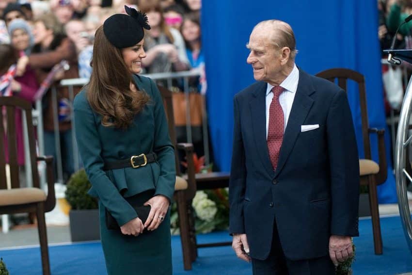 Prins Philip en Catherine - Getty Images