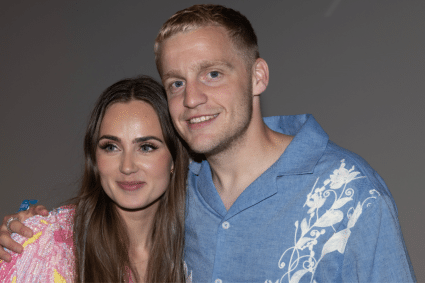 Estelle Bergkamp, Donny Van De Beek 2024 Getty