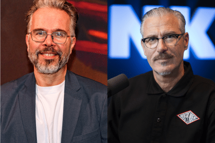 Michiel Veenstra en Eric Corton ANP
