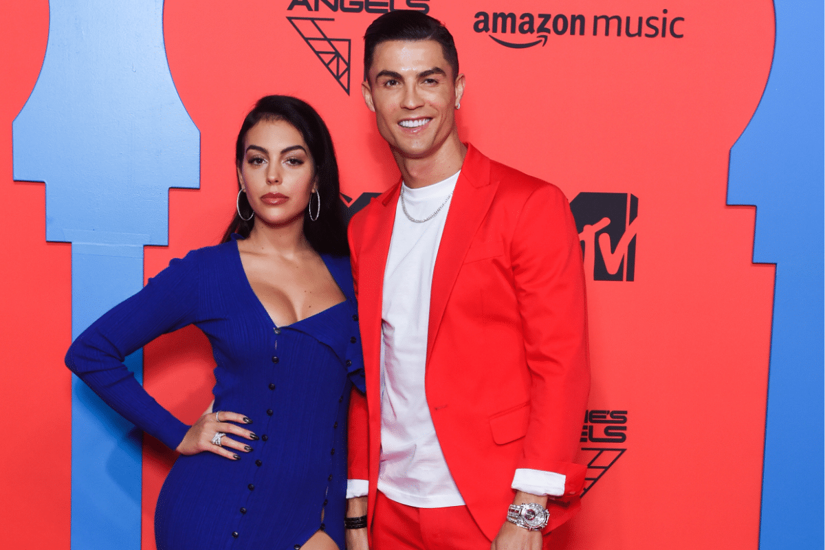 Christiano Ronaldo en Georgina Rodríguez Getty Images