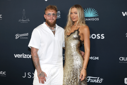 Jutta Leerdam En Jake Paul (getty)