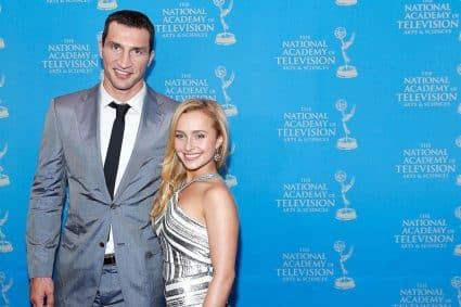 Volodymyr Klitsjko en Hayden Panettiere - Getty Images