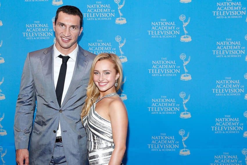 Volodymyr Klitsjko en Hayden Panettiere - Getty Images