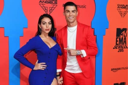 Cristiano Ronaldo en Georgina Rodriguez - Getty Images