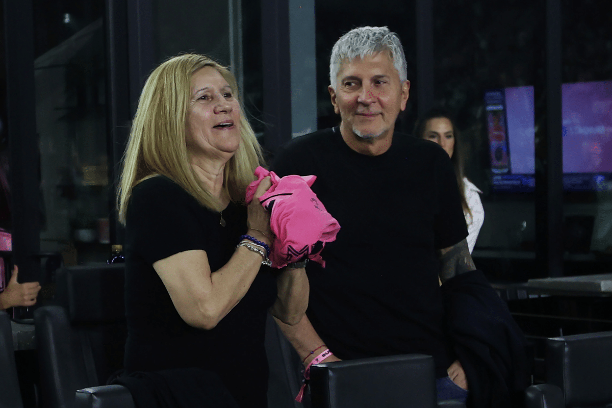 Ouders Lionel Messi, Incl De Overleden Jorge Messi C Getty