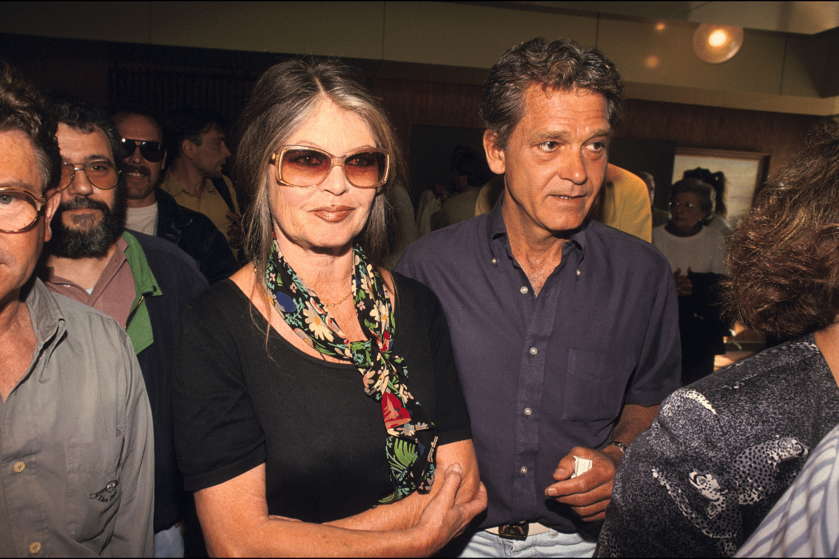 Brigitte Bardot Met Haar Echtgenoot Bernard Dormale In 1994 C Getty