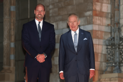 Prins William en koning Charles Getty Images
