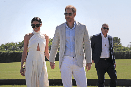 Meghan Markle en prins Harry Getty Images