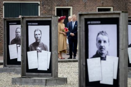 Koningspaar in Drenthe - ANP