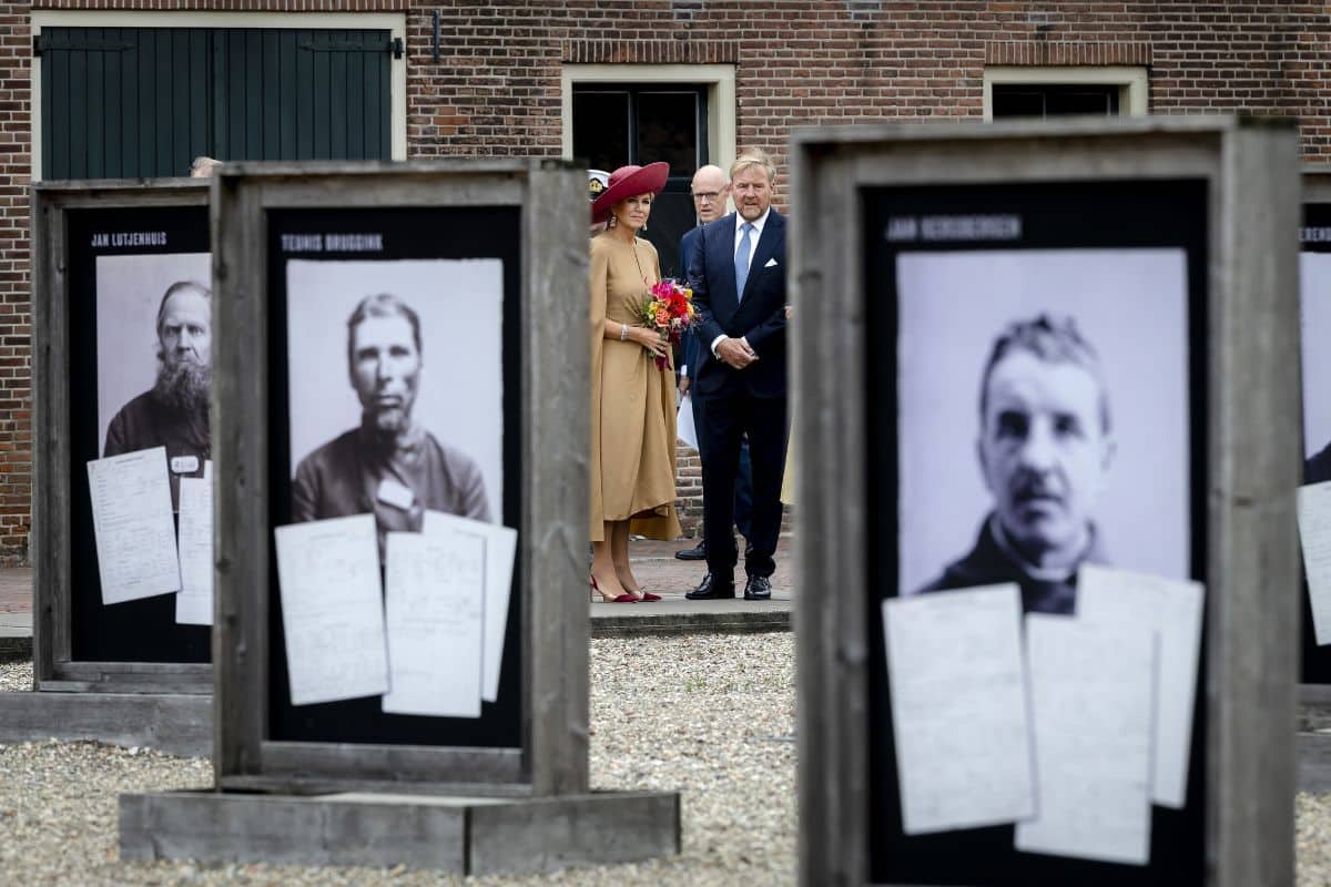 Koningspaar in Drenthe - ANP