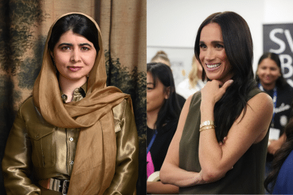 Malala Yousafzai en Meghan Markle Getty Images