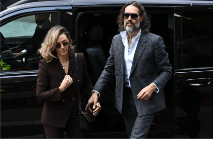 Laura en Russell Brand Getty Images