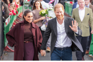 Meghan Markle en prins Harry Getty Images