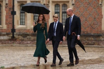 Kate Middleton George Prins William Getty Images