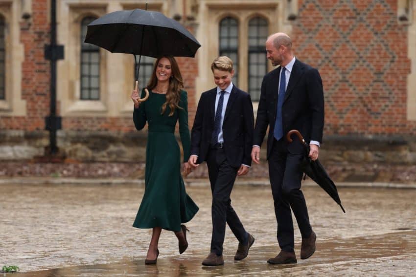 Kate Middleton George Prins William Getty Images