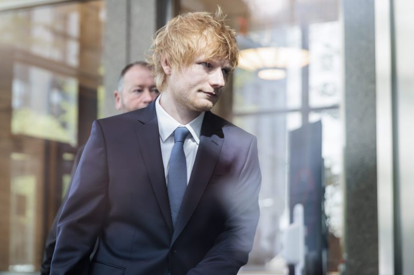 Ed Sheeran Arrives To Copyright Infrigement Trial In New York