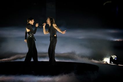 Mia En Dion Repeteren Voor Halve Finale Songfestival