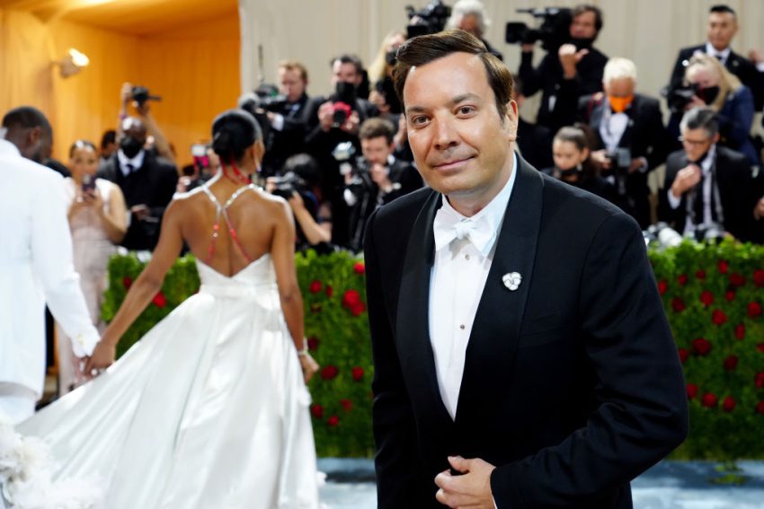 Jimmy Fallon The 2022 Met Gala Celebrating "in America: An Anthology Of Fashion" Arrivals