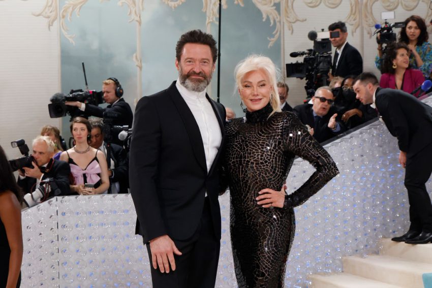 Hugh Jackman Deborra-lee The 2023 Met Gala Celebrating "karl Lagerfeld: A Line Of Beauty" Arrivals