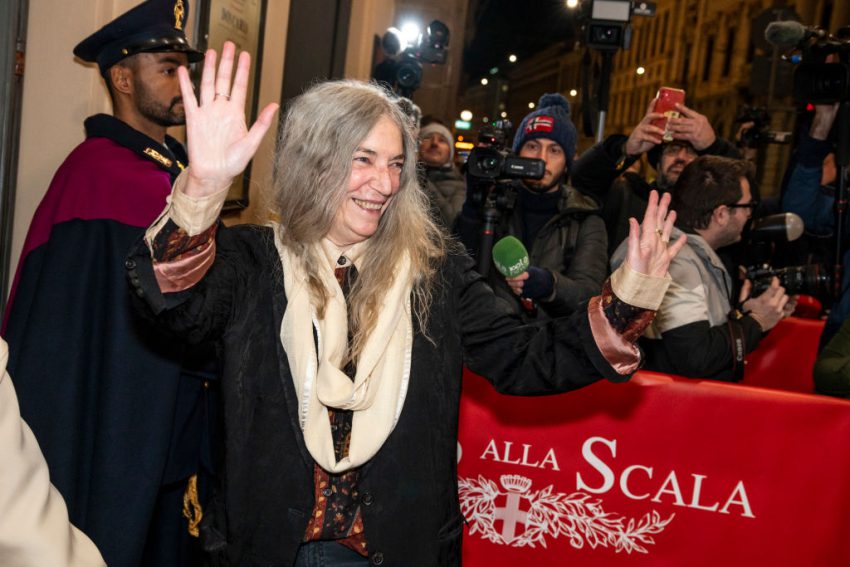 Patti Smith Prima Al Teatro Alla Scala Season 2023/2024