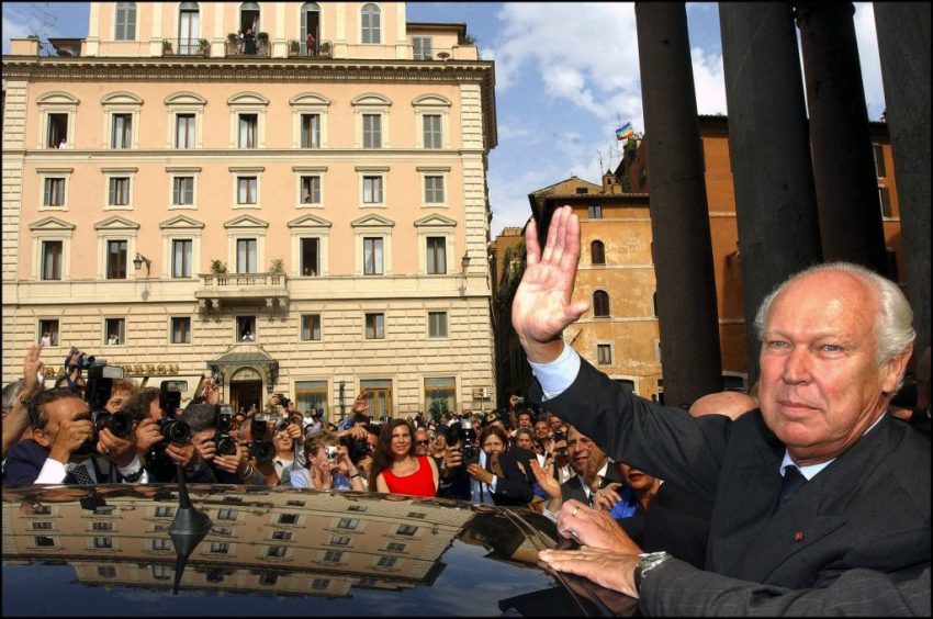 Vittorio Emanuele Of Savoy And Family Visit Rome, Italy On May 17th, 2003