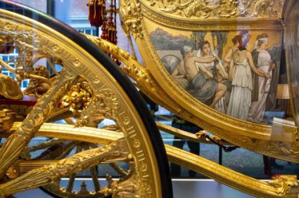 Gouden Koets Gratis Tentoongesteld Door Amsterdam Museum